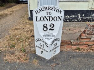 Mile post